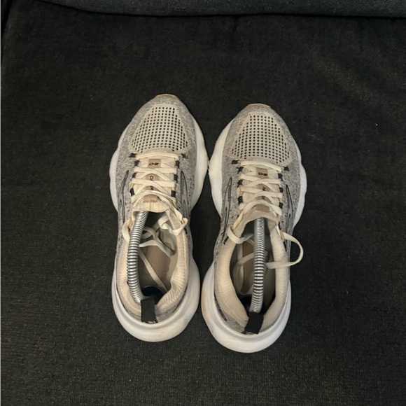 Brooks Glycerin 20 Running Shoes Womens 8 Neutral Cushion Knit Gray Breathable - Picture 5 of 7